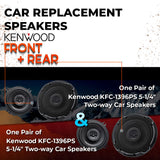 Car Speaker Replacement fits 1989-1990 for Nissan Axxess
