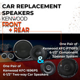 Car Speaker Replacement fits 2002-2005 for Infiniti Q45