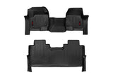 Rough Country M-51173 Floor Mats Ford Super Duty (2017-2024)