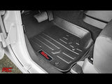 Rough Country M-6141 Floor Mats Front | Jeep Wrangler JK/Wrangler Unlimited (2007-2013)