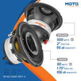 PRV Audio MT6CX580-NDY-4 6.5 Coaxial Loudspeaker