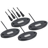 Heise RGBW1-4KT RGBW 4 Pod Rock Light Kit