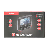 iBeam TE-DVR-DL4K 4K Dual-View Dash Camera With DVR