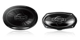Pioneer TS-G6930F 6" x 9" - 3-way, 400w Max Power, IMPP Woofer Cone,  3/8" Tweeter, 2" Cone Midranger  - Speakers (pair)