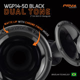 PRV Audio WGP14-50 BLACK DUAL TONE 2" Exit Waveguide