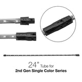 XK Glow XK-2P-T-24-W 24" LED Tube | Single Color Add On