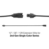 XK Glow XK-2P-WIRE-36 LED Extension Wire | Single Color Add On