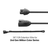 XK Glow XK-3P-WIRE-36 LED Extension Wire | Million Color Add On