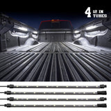 XK Glow XK041015-W LED Strip Lights Kit for Truck Bed Camper Tool Box