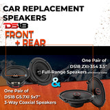 Car Speaker Replacement fits 1983-1983 for Chrysler E-Class