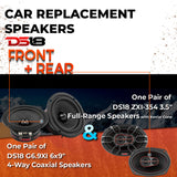 Car Speaker Replacement fits 1988-1994 for Pontiac Sunbird