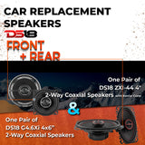Car Speaker Replacement fits 1995.5-1997 for Isuzu Rodeo