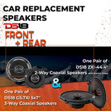 Car Speaker Replacement fits 1989-1992 for Geo  Prizm
