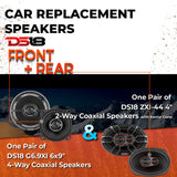 Car Speaker Replacement fits 1982-1985 for Honda Accord