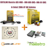 iDATALINK Maestro ADS-MRR + HRN-HRR-GM5+ HRN-AV-GM5 In Select 2006-UP GM Vehicles