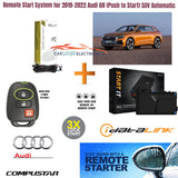 Remote Start System for 2019-2022 Audi Q8 (Push to Start) SUV Automatic