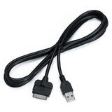 KENWOOD KCA-IP101 Automotive Spec iPod 1 Wire Direct Cable (Black)