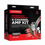 Motorcycle audio package speakers ,Amplifier, install parts for Harley Davidson  Bike