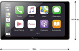 Pioneer DMH-WC6600NEX 9" Modular Multimedia Receiver w/ Carplay & Android Auto