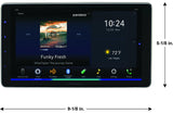 Pioneer DMH-WT7600NEX 9" - Multimedia Digital Media Receiver