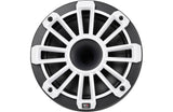 MB Quart NH2-116 Nautic Series 6.5" Compression Horn Marine Speakers Black/White/Silver Grill