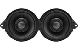 MB Quart JS1-316 6.5 + 3.5 Inch Jeep Wrangler (JL) / Gladiator (JT) Tuned Front Dash 3-way Component Speakers Upgrade