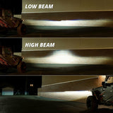 XK Glow XK-7IN-JP-KIT-JL-DM XKGlow XK-7IN-JP-KIT-JL-DM - 7" Round Black Projector RGB LED Headlights