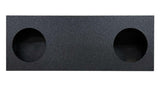 SPL Sealed Dual 10" Box with 2 Alpine SWT-10S2 10" truck subwoofer For 22+ Toyota Tundra Crew Max