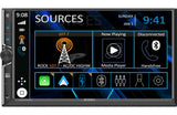 Jensen CAR723W-BC  apple carplay android auto media receiver with backup camera