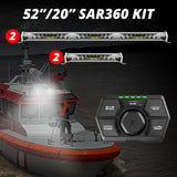 XK Glow XK-SAR360-3311W Light Bars, Light Pods and Fog Lights XK-SAR360-3311W