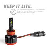XK Glow XK045004-880 XKchrome Devil Eye 2-in-1 Headlight Bulb Kits XK045004-880