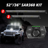 XK Glow XK-SAR360-3322 S.A.R. Light Bars XK-SAR360-3322
