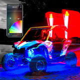 XK Glow XK-WHIPB-ADV-DM XKchrome LED Whip Light Kits XK-WHIPB-ADV-DM