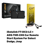 iDatalink FT-DC3-LC + ADS-THR-CH5 Car Remote Start System For Select Dodge, Jeep