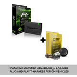 iDatalink Maestro HRN-RR-GM3 + ADS-MRR Plug And Play T-Harness For Gm Vehicles