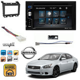 Fits 2009-2014 Nissan Maxima with install parts Touchscreen Bluetooth DVD Player