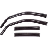 WeatherTech Custom Fit Front & Rear Side Window Deflectors for Honda Accord, Dark Smoke