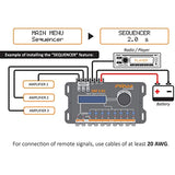 PRV AUDIO DSP 2.8X Car Audio Crossover and Equalizer 8 Channel Full Digital