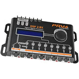 PRV AUDIO DSP 2.8X Car Audio Crossover and Equalizer 8 Channel Full Digital