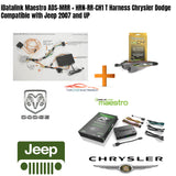 iDatalink Maestro ADS-MRR + HRN-RR-CH1 T Harness Chrysler Dodge Compatible with Jeep 2007 and UP