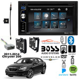 Touchscreen Bluetooth DVD Player For 2011-2014 Chrysler 200 With Install Parts