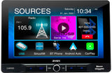 Jensen CAR110X Digital multimedia receiver with backup camera + Satellite Receiver SXV300V1