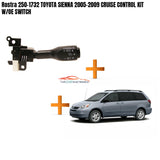Rostra 250-1732 TOYOTA SIENNA 2005-2009 CRUISE CONTROL KIT W/OE SWITCH