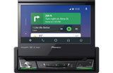 Pioneer AVH-3500NEX + Satellite Receiver sxv300v1 7" Flip Out DVD Receiver w/ CarPlay, Android Auto, Built-in Bluetooth, & SXM Ready SDIN