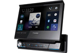 Pioneer AVH-3500NEX + Satellite Receiver sxv300v1 7" Flip Out DVD Receiver w/ CarPlay, Android Auto, Built-in Bluetooth, & SXM Ready SDIN